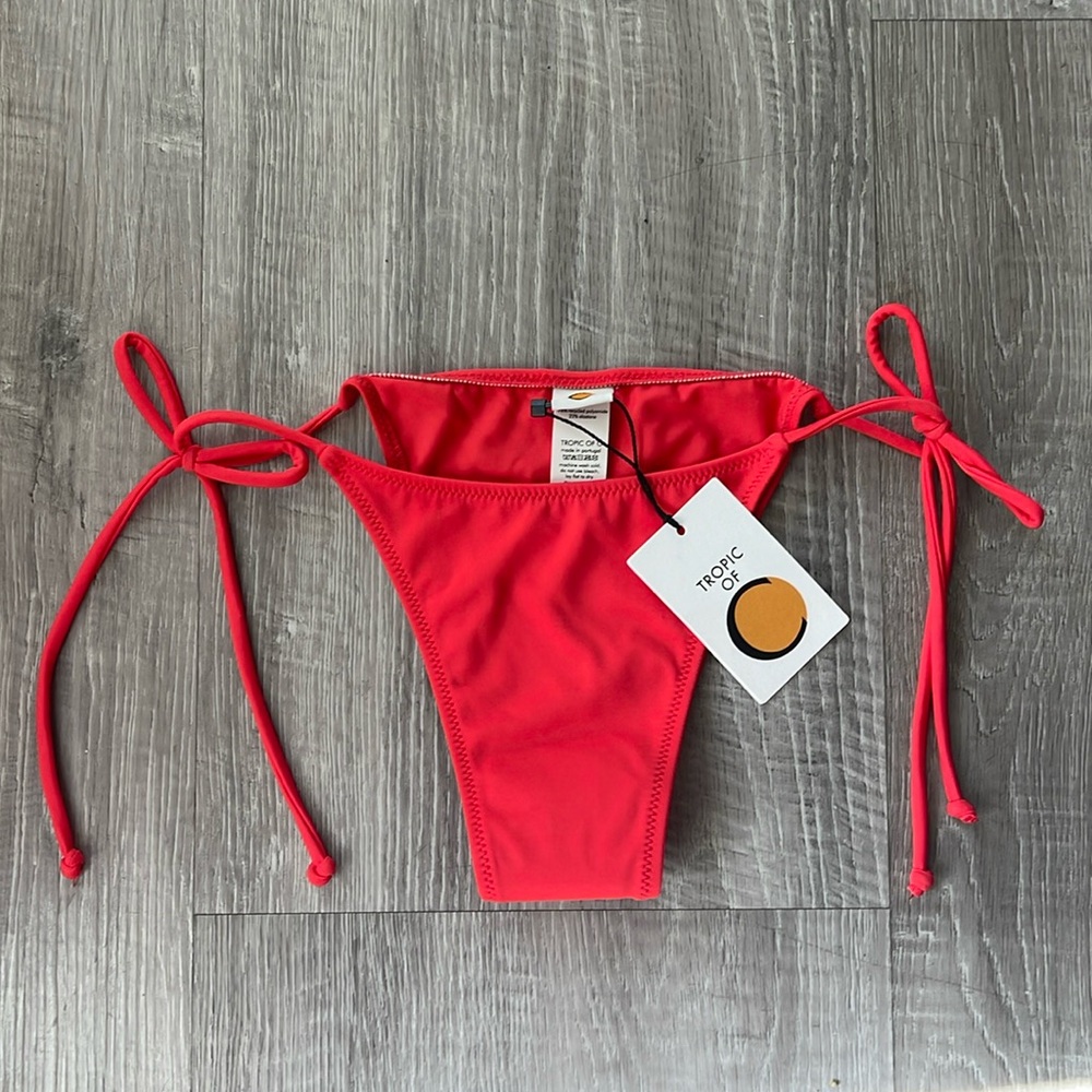 NWT Tropic of C Melon Bikini Bottoms Size XS